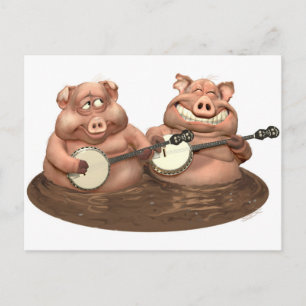 Pick'n'grin Postkarte