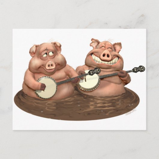 Pick'n'grin Postkarte (Vorderseite)