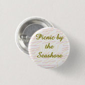 Picknick am Meer Button (Vorne & Hinten)