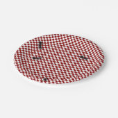 Picknick-Ameisen-Pappteller Pappteller (Schrägansicht)