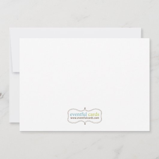 Picknick-Geburtstags-Party Einladung (Rückseite)