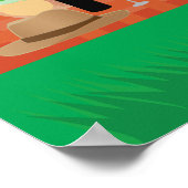 Picknick im Freien Poster (Ecke)