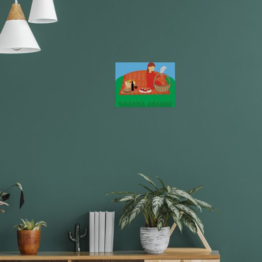 Picknick im Freien Poster (Wohnzimmer 1)