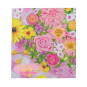 "Picknick im Park" Notizblock (Vorderseite)