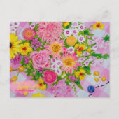 Picknick im Park Postkarte (Vorderseite)