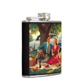 Picknick im Vintage-Stil Flachmann (Rechts)