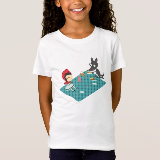 Picknick mit dem Wolf T-Shirt (Vorderseite)