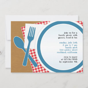 Picknick Outing Party Einladung
