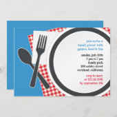 Picknick Outing Party Einladung (Vorne/Hinten)