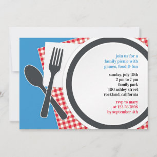 Picknick Outing Party Einladung