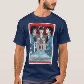 Picknick-Plakat-T - Shirt (Vorderseite)