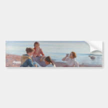 Picknick Snack am Strand (italienische Szene am Me