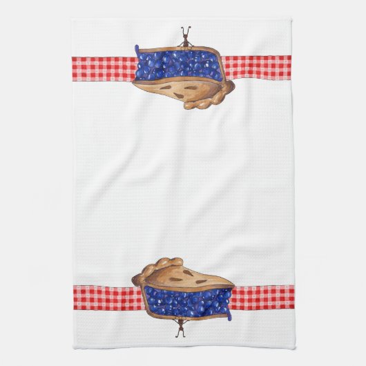 Picknick-Torte - Geschirrtuch (Vertikal)