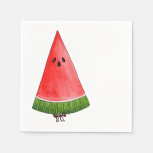 Picknick-Wassermelone Serviette
