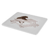 Picknickbär Schneidebrett (Ecke)