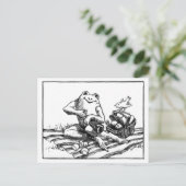 picknicken postkarte (Stehend Vorderseite)