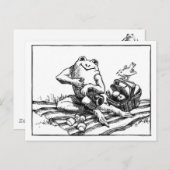 picknicken postkarte (Vorne/Hinten)