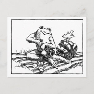 picknicken postkarte