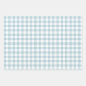 Picknickestival, rosa und grün geschenkpapier set (Vorderseite)