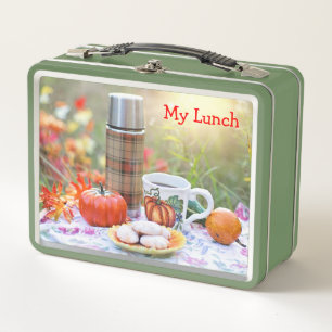 Picknicktisch Metall Brotdose