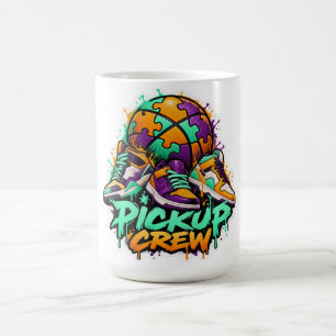 Pickup-Crew Basketball Street Art Kaffeetasse