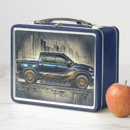 Pickup Truck Metall Brotdose