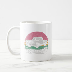 Pickup Truck Square Body Truck Squarebody Kaffeetasse