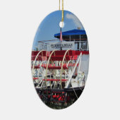 Pickwick Schönheits-Paddel-RadRiverboat Keramik Ornament (Rechts)