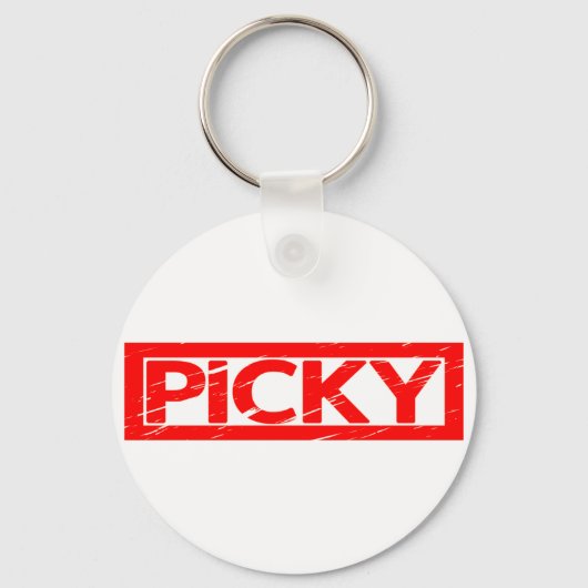 Picky Briefmarke Schlüsselanhänger (Vorderseite)