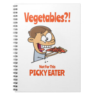 Picky Eater Food Design für Fussy Eaters Notizblock