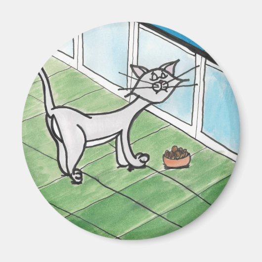 Picky Kitty Magnet (Vorne)