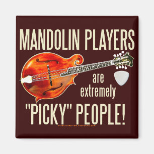 Picky Mandolinists Magnet
