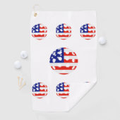 Piclleball USA Golfhandtuch (Insitu)