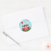 Picnic 4. Juli Party Stickers (Umschlag)