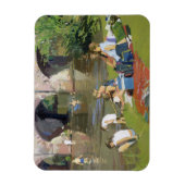 Picnic am Fluss Withypool Magnet (Vertikal)