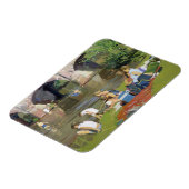 Picnic am Fluss Withypool Magnet (Linke Seite)