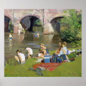 Picnic am Fluss Withypool Poster (Vorne)