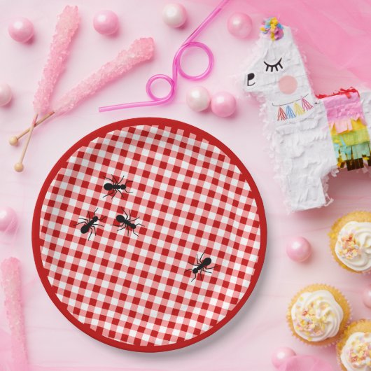 PICNIC am PARK-Party-Teller Pappteller (Party)