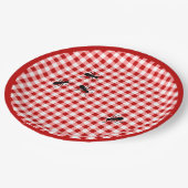 PICNIC am PARK-Party-Teller Pappteller (Schrägansicht)