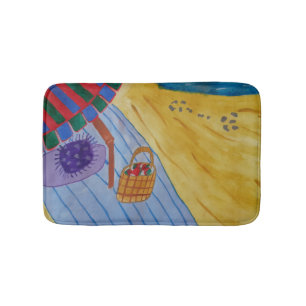 Picnic am Strand Badematte
