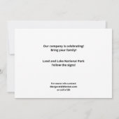 Picnic-Ansammlung Einladung (Rückseite)