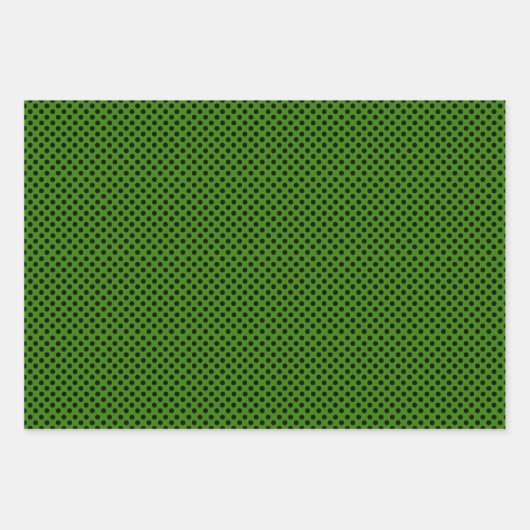 Picnic Ant Peeking Watermelon Polka Dot Streifen Geschenkpapier Set (Vorderseite 2)