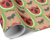Picnic Ants Glossy Wraping Paper Geschenkpapier (Rolleneckpunkt)