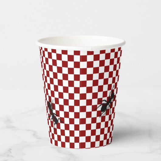 Picnic Ants Pappbecher (Rechts)