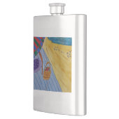 Picnic auf der klassischen Beach-Flasche Flachmann (Links)