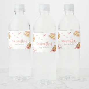 Picnic Baby Brunch Babydusche Wasserflaschenetikett