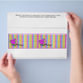 Picnic BarBQ Party GRILLEN Custom Candy Bar Wrappe Flyer (Hand)