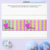 Picnic BarBQ Party GRILLEN Custom Candy Bar Wrappe Flyer (Einzeln)