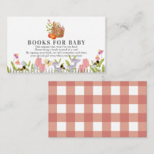 Picnic Basket Floral Baby Shooting Book Request En