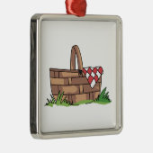 PICNIC BASKET ORNAMENT AUS METALL (Rechts)